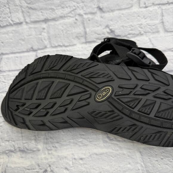 Chaco Z/1 Classic Mens Sandals Size 12 Black Hiking Vibram Sole Outdoors - Picture 6 of 6